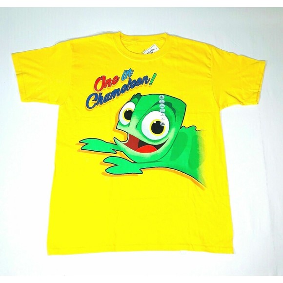 Disney Parks Tangled Pascal One In Chameleon Sz Youth XS T-Shirt NWT - Picture 1 of 1